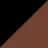 Black/Redwood Brown