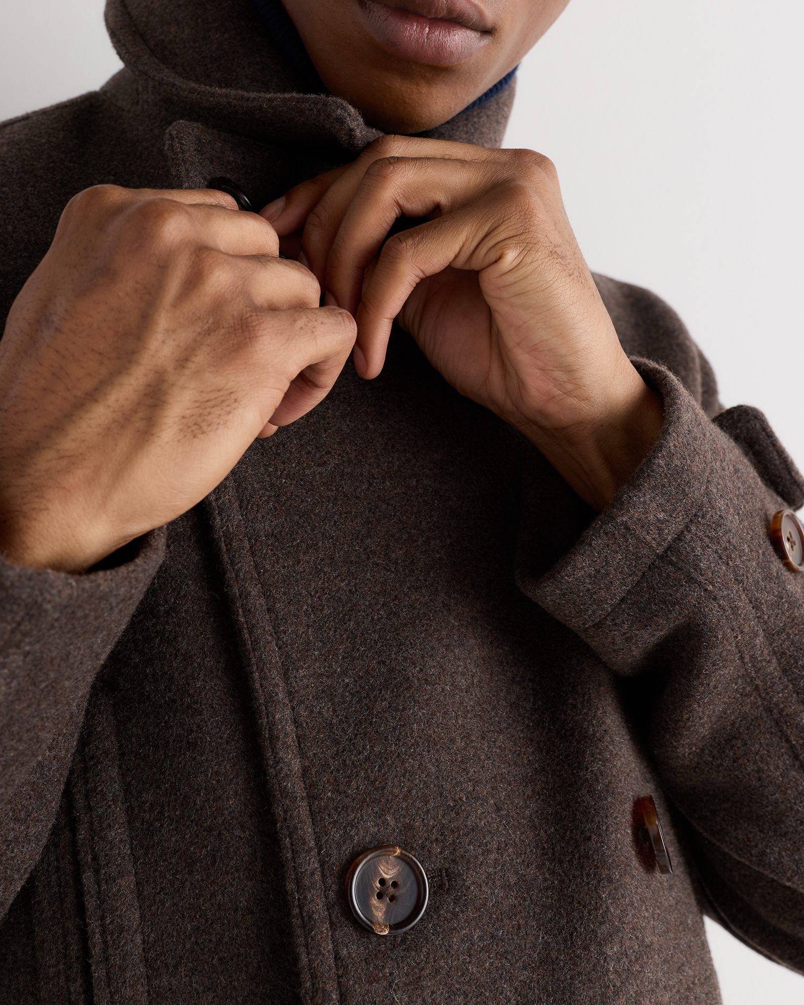 Wool Cashmere Peacoat