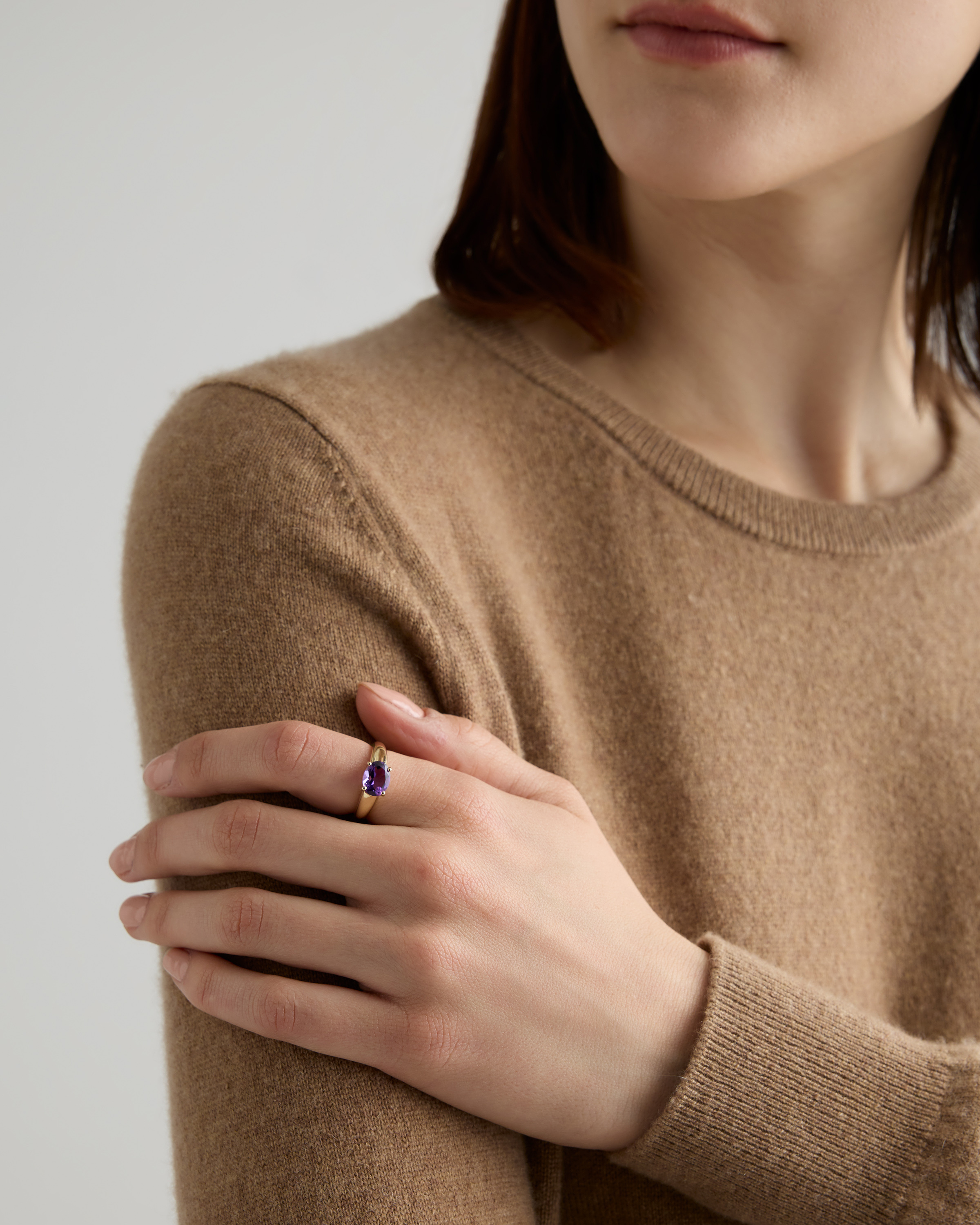 14K Gold Diamond & Semi-Precious Gemstone Drop Necklace