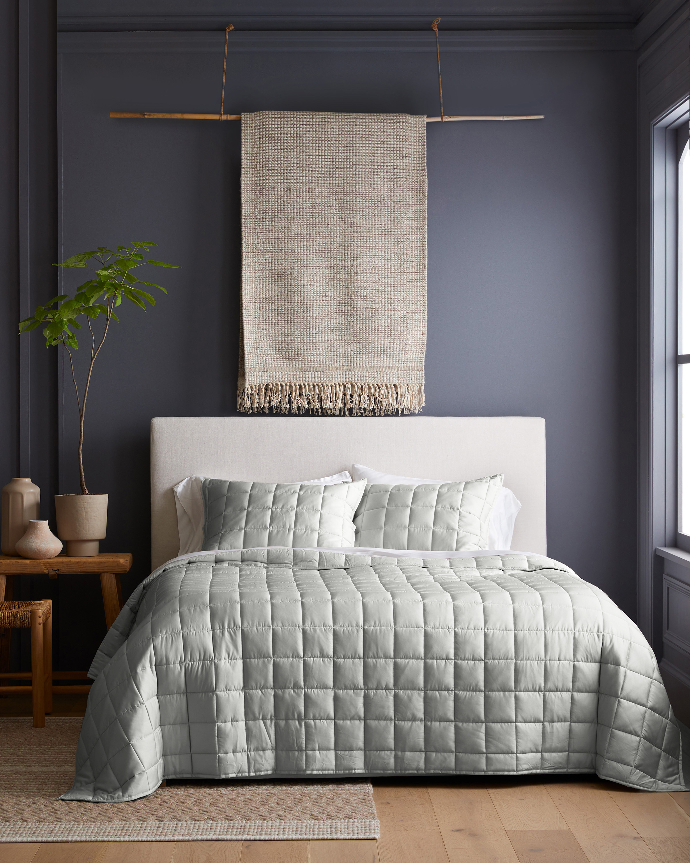 Eucalyptus Ensemble de courtepointe en bambou