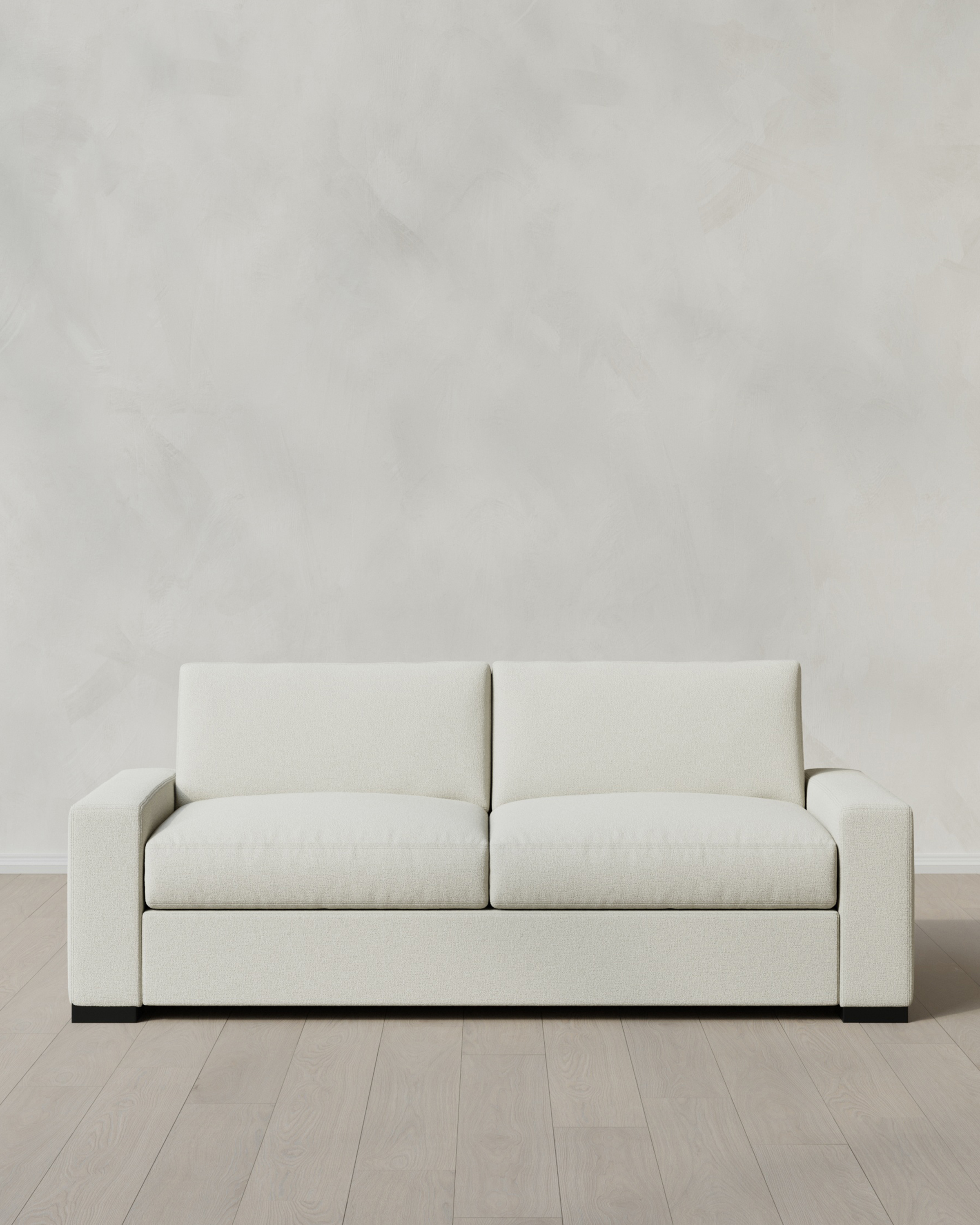 Ivory Stillman Sofa in Performance Basketweave