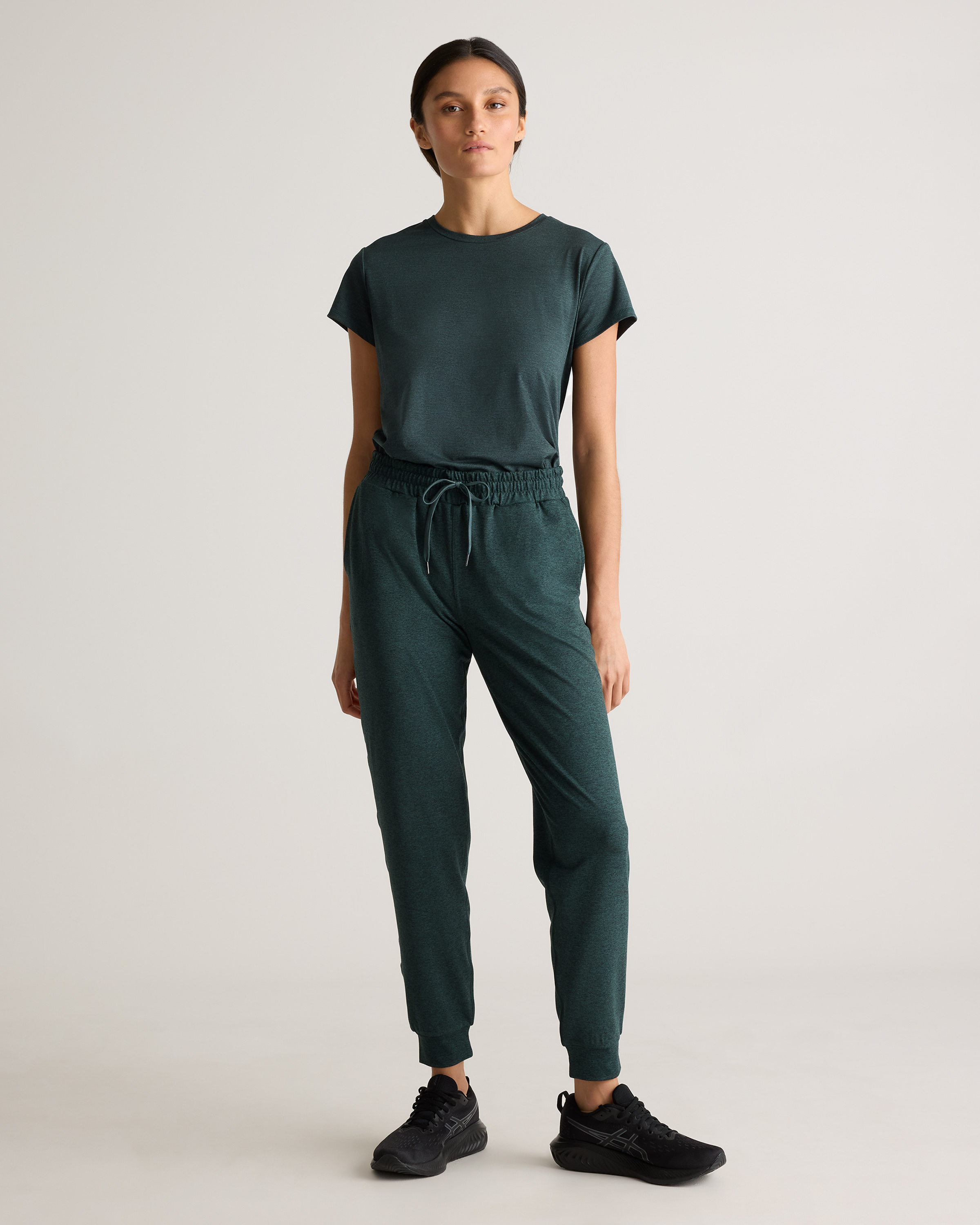 パンツ ENFOLD CURVE-HEM JOGGER PANTS 38 ENFOLD CURVE-HEM JOGGER PANTS サイズ38 ブラック CURVE－HEM