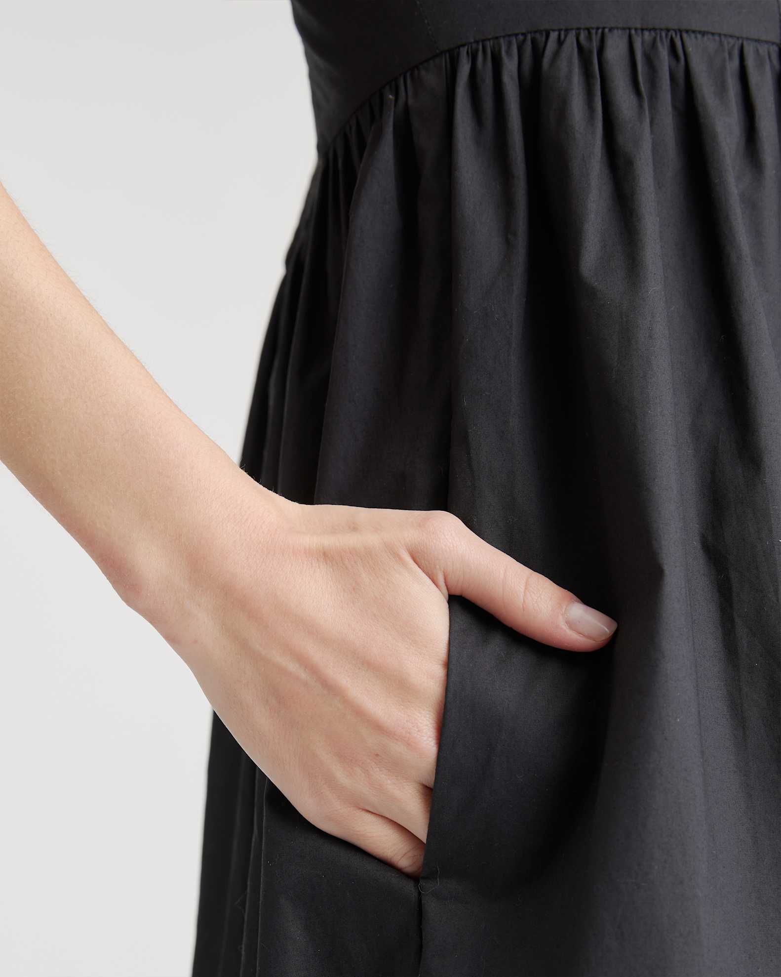 100% Organic Cotton Sleeveless Maxi Dress in Black 100% Organic Cotton Sleeveless Maxi Dress in Black