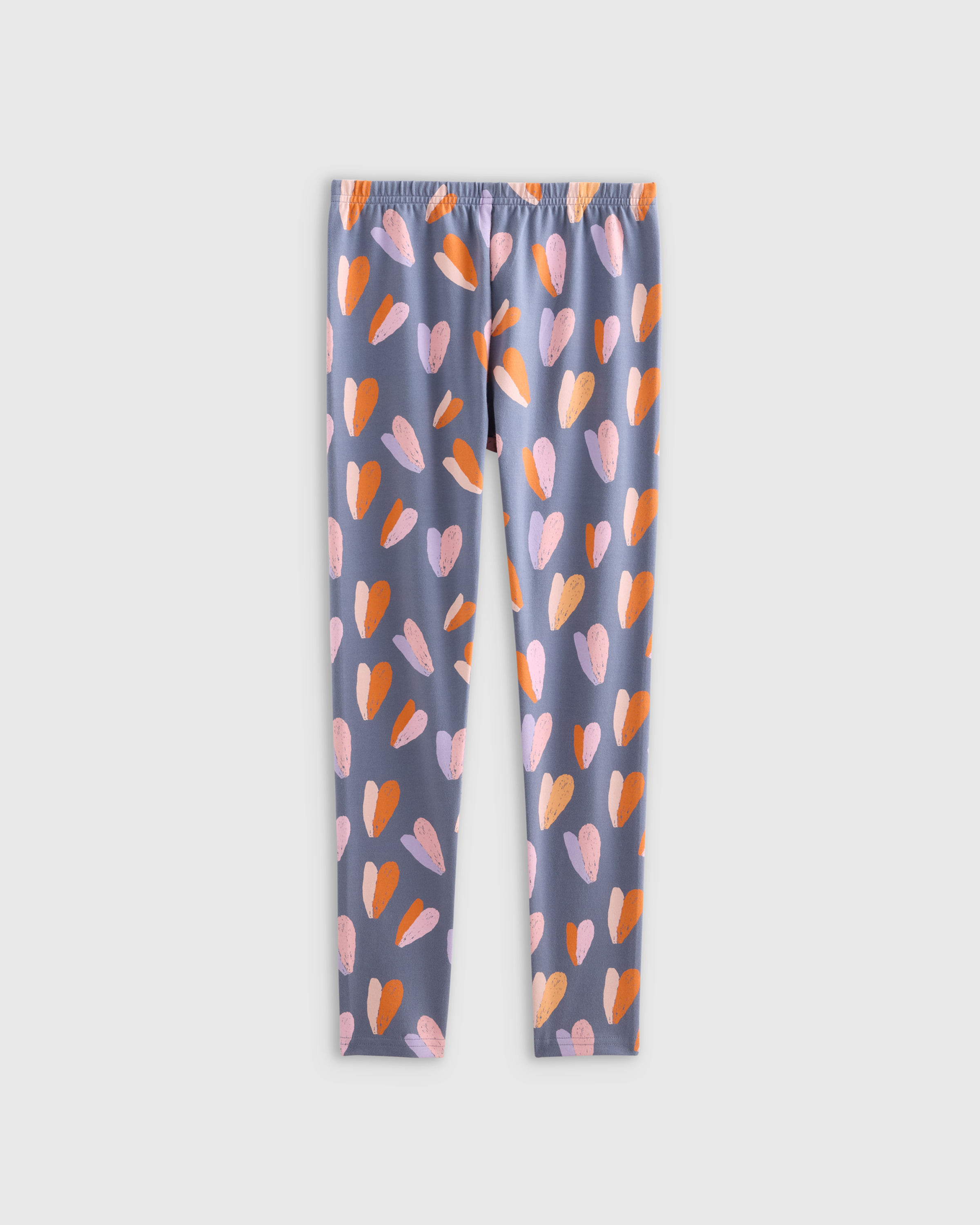 Multi Hearts Organic Cotton Leggings