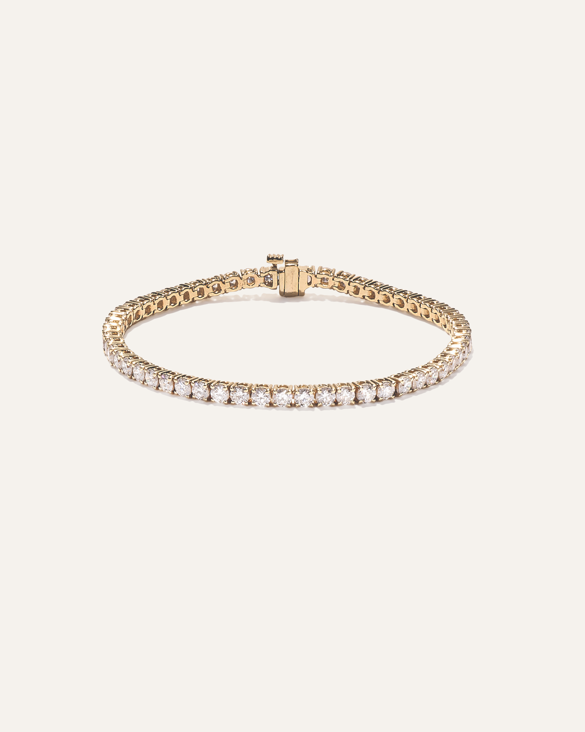 Quince Women's 14k Gold Lab Grown Diamond Tennis Bracelet In Yellow Gold