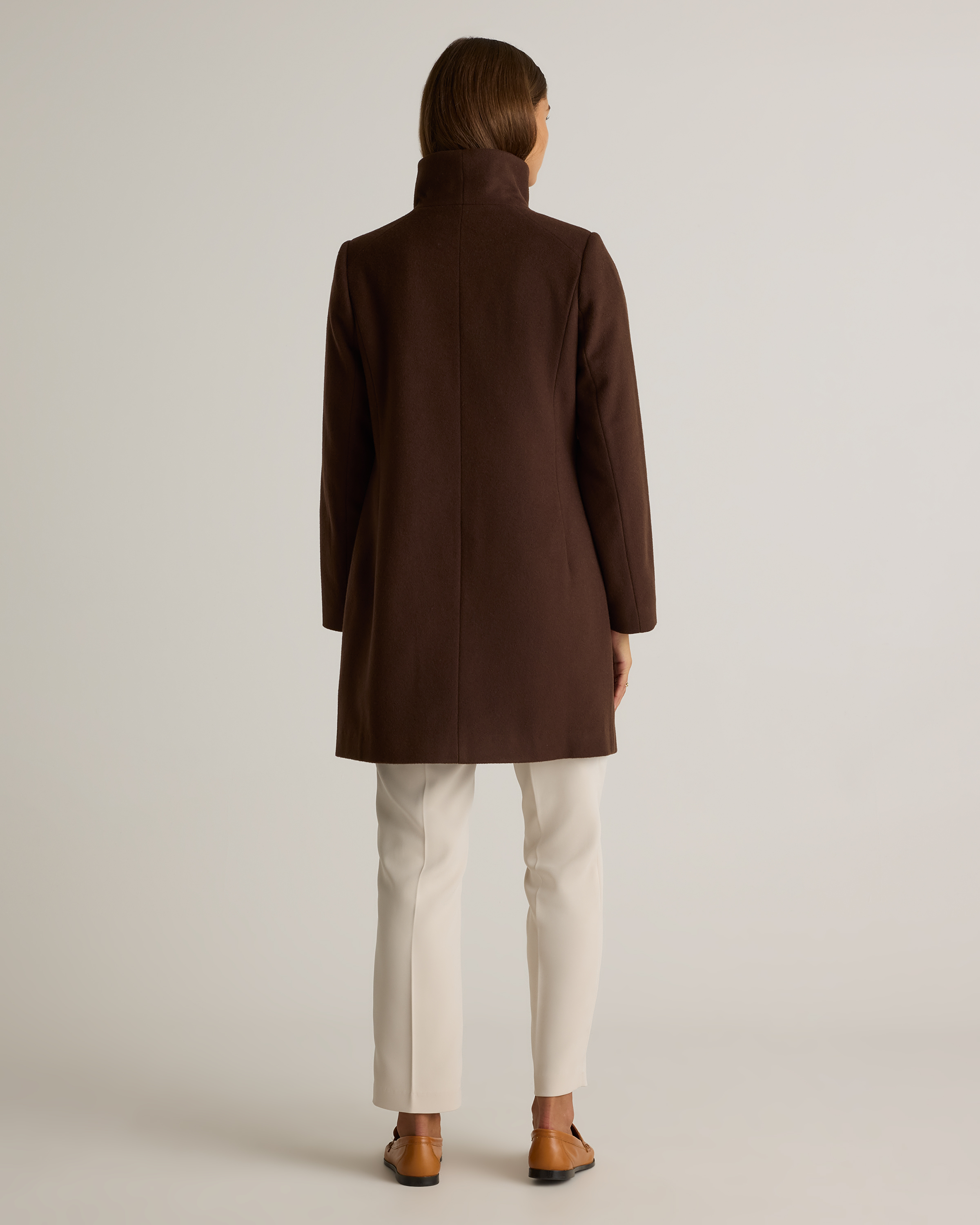 Italian Wool Cocoon Coat