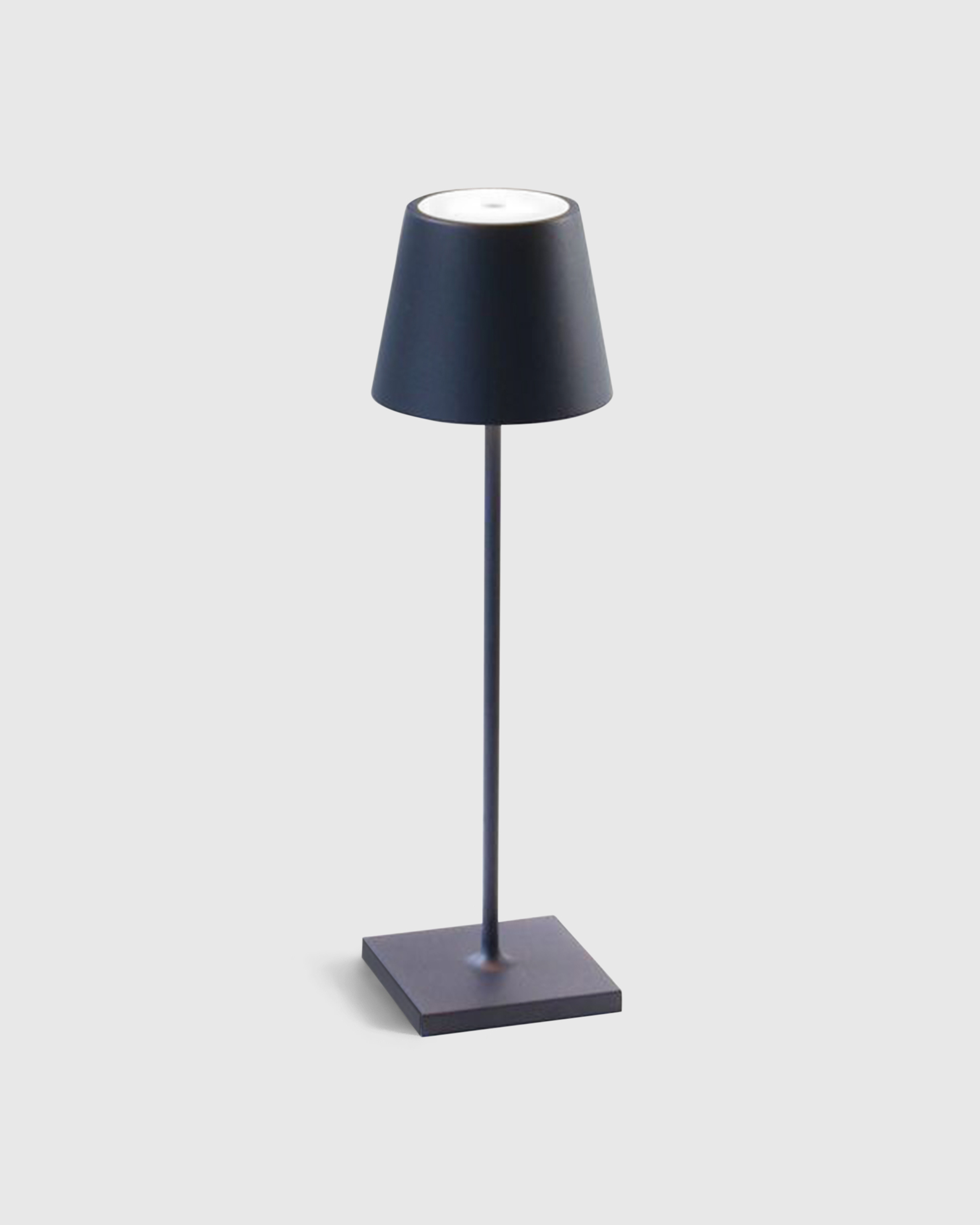 Navy Blue Poldina Pro Rechargeable Table Lamp by Zafferano