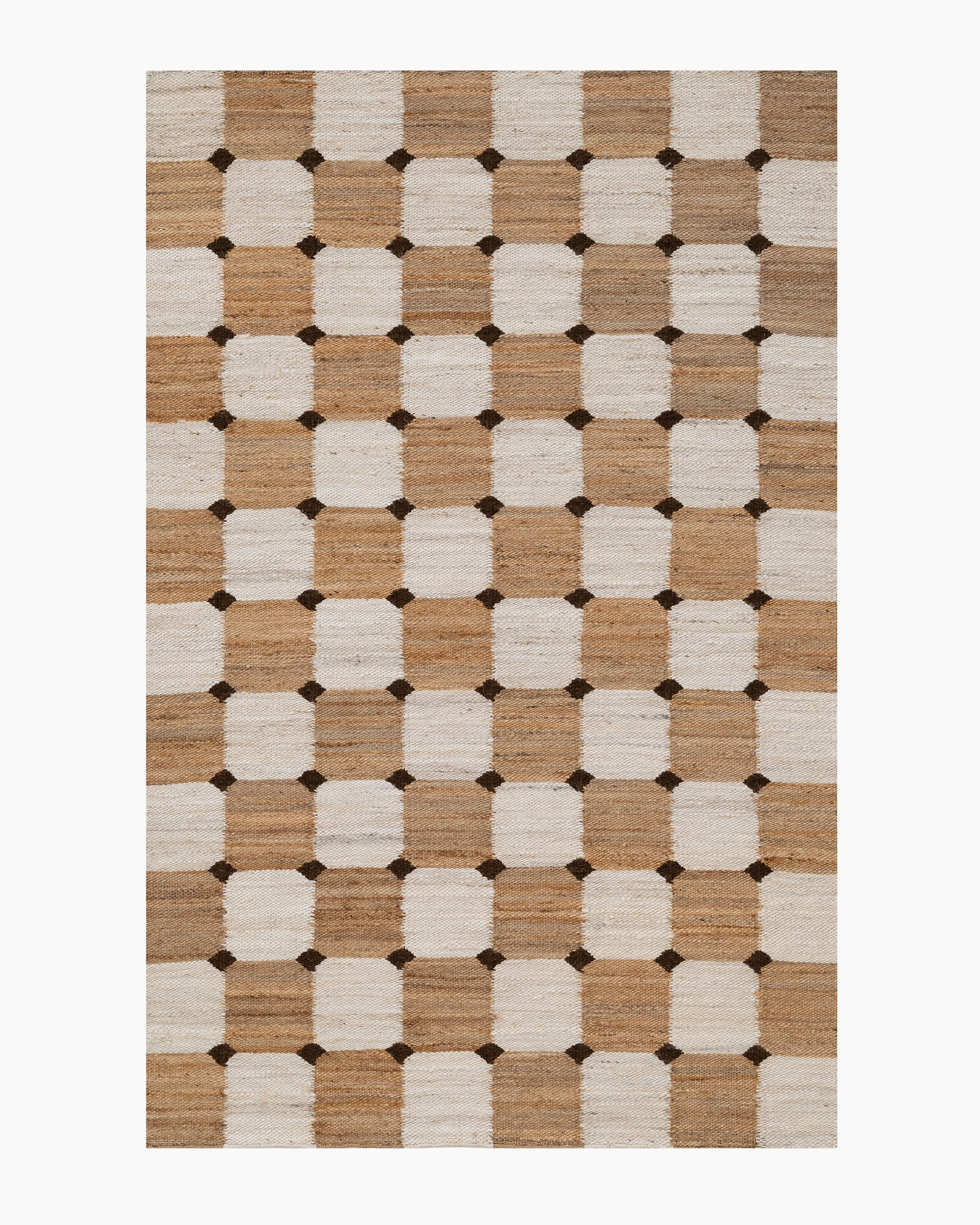 Natural Tess Flatweave Jute Rug