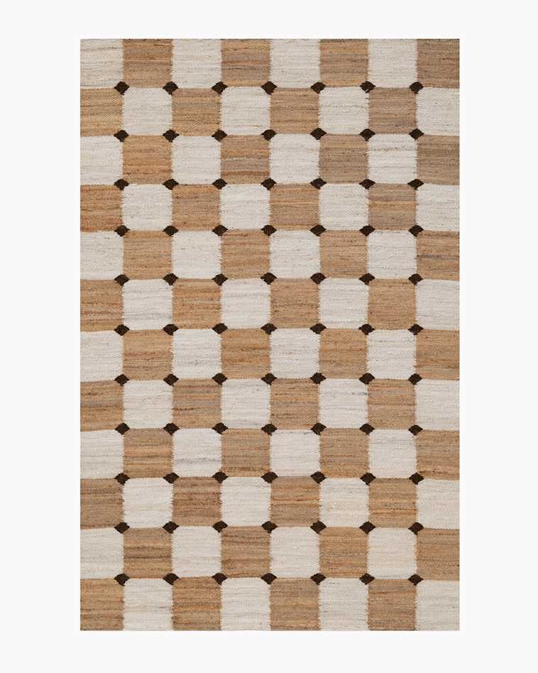 Natural Tess Flatweave Jute Rug