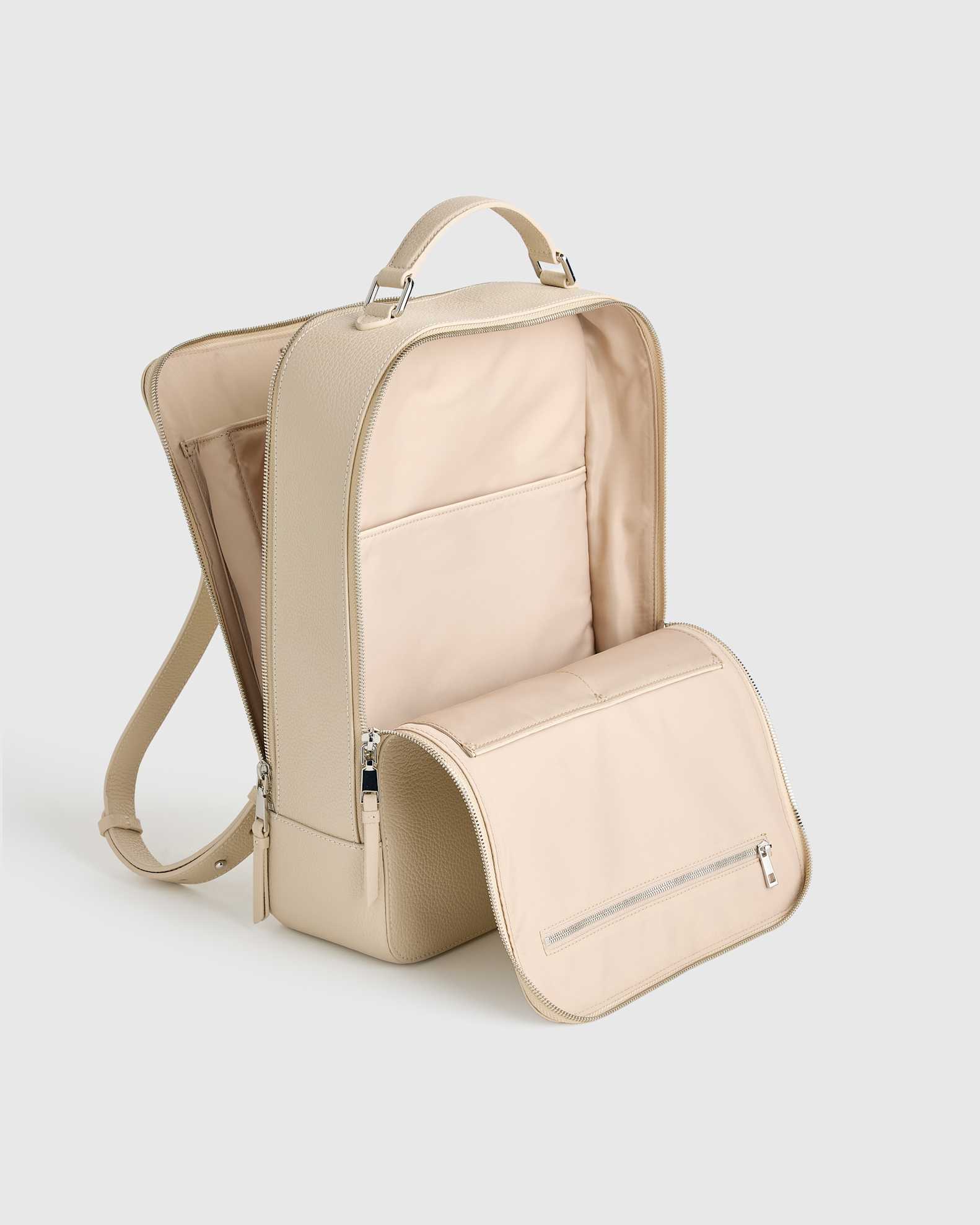 beige leather laptop backpack LOVEVOOK for Women, 15.6 inch Backpack, Professional Work & Travel Bag, Beige-Flesh : Electronics this backpack is not only luxurious but also durable and long Women's Marlow Laptop Backpack in