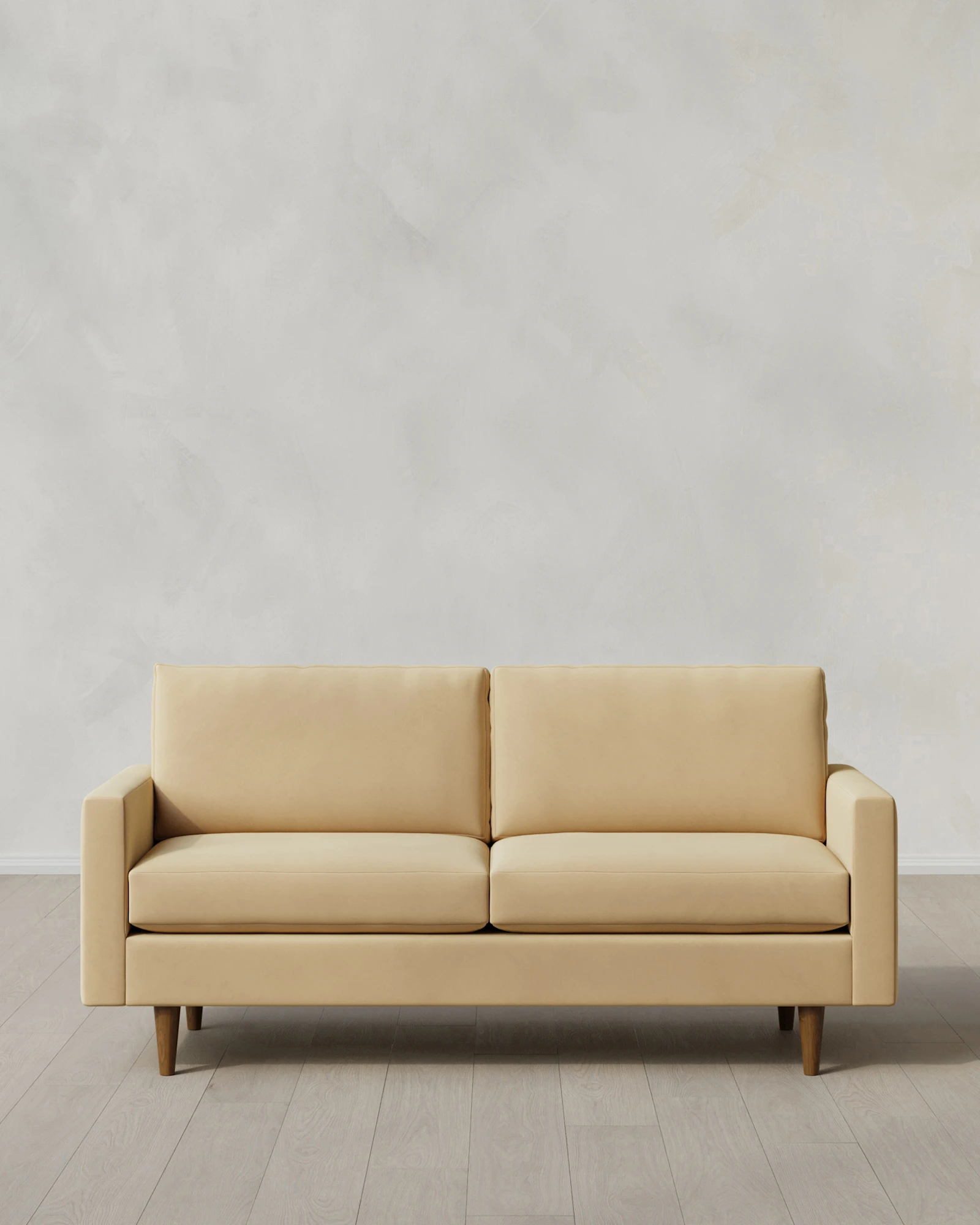 Atlas Midcentury Sofa in Performance Velvet