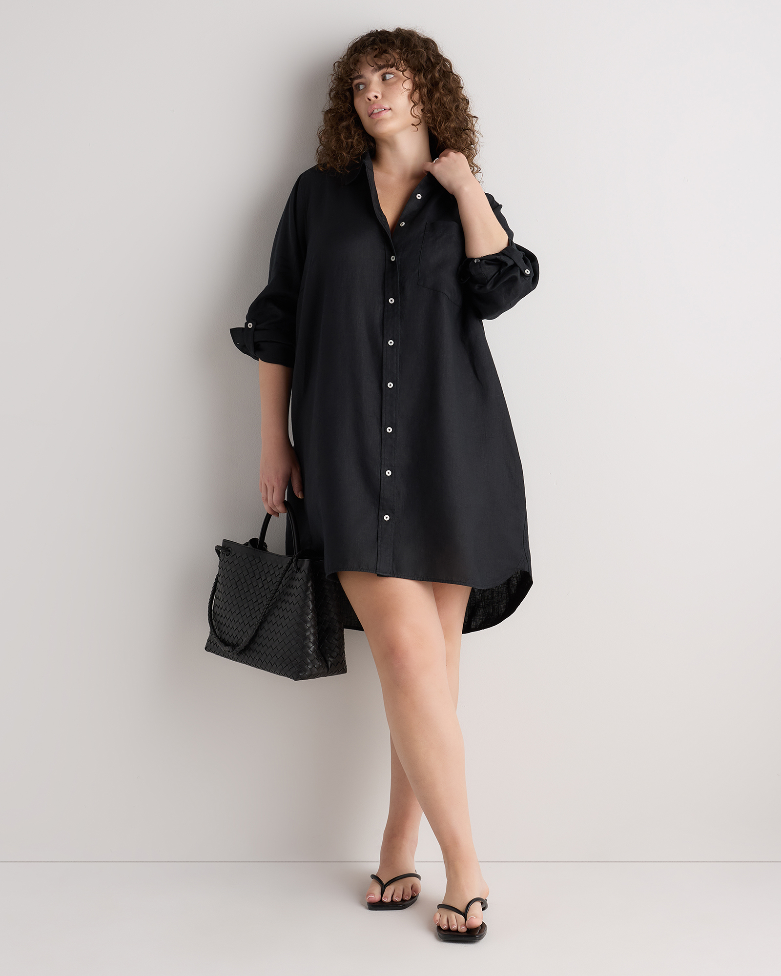 black long dress open back Nomad Low Maxi new years party dress Color:Navy blue or no bra Long Sleeve Round Neck