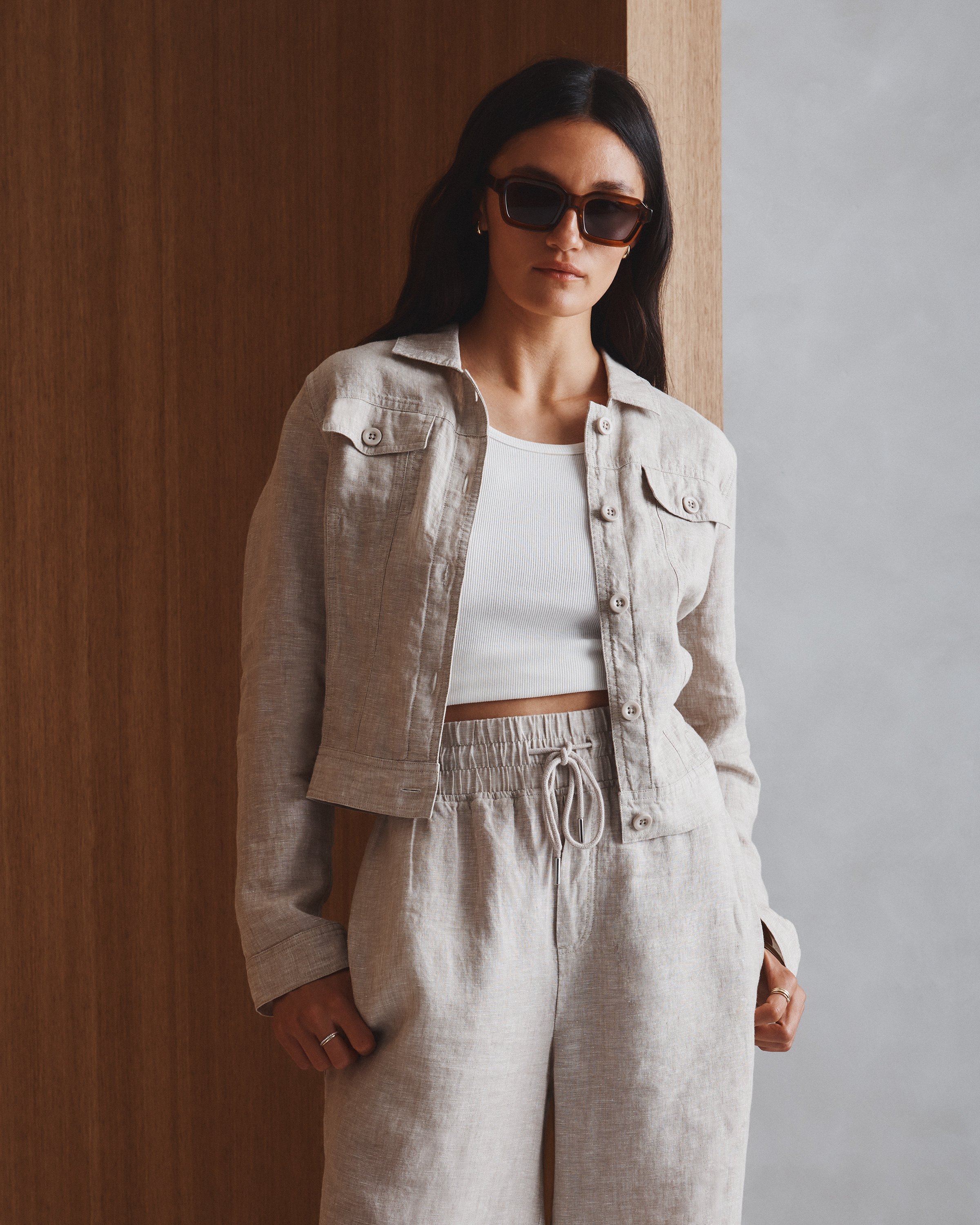 Flax 100% European Linen Jacket