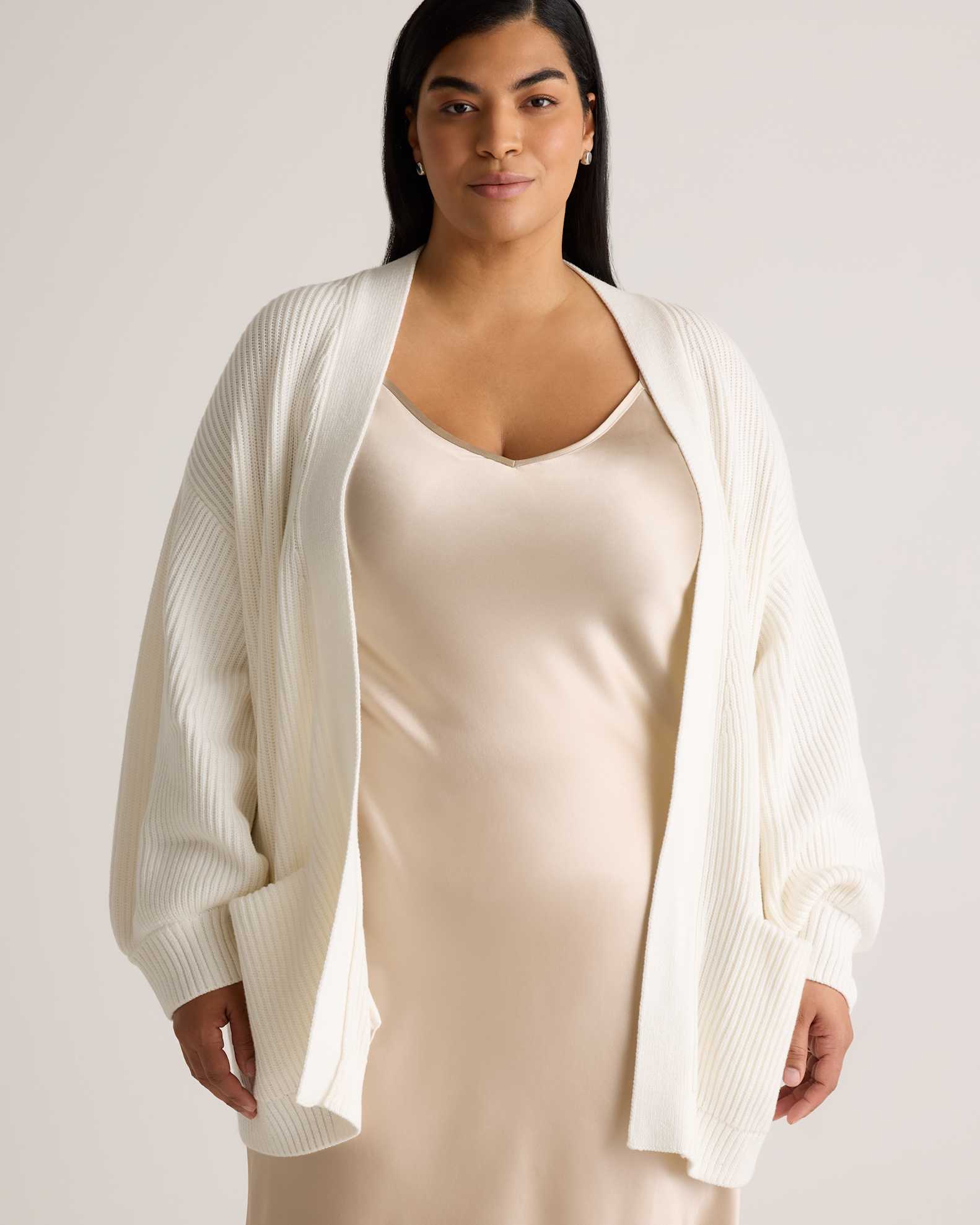 FashionOutfit Women's Casual Basic Solid Button Down Long Sleeve Soft Knit Cardigan Sweater S 3xl FashionOutfit Women's Casual Basic Solid Button Down Long Sleeve Soft Knit Cardigan Sweater S 3xl
