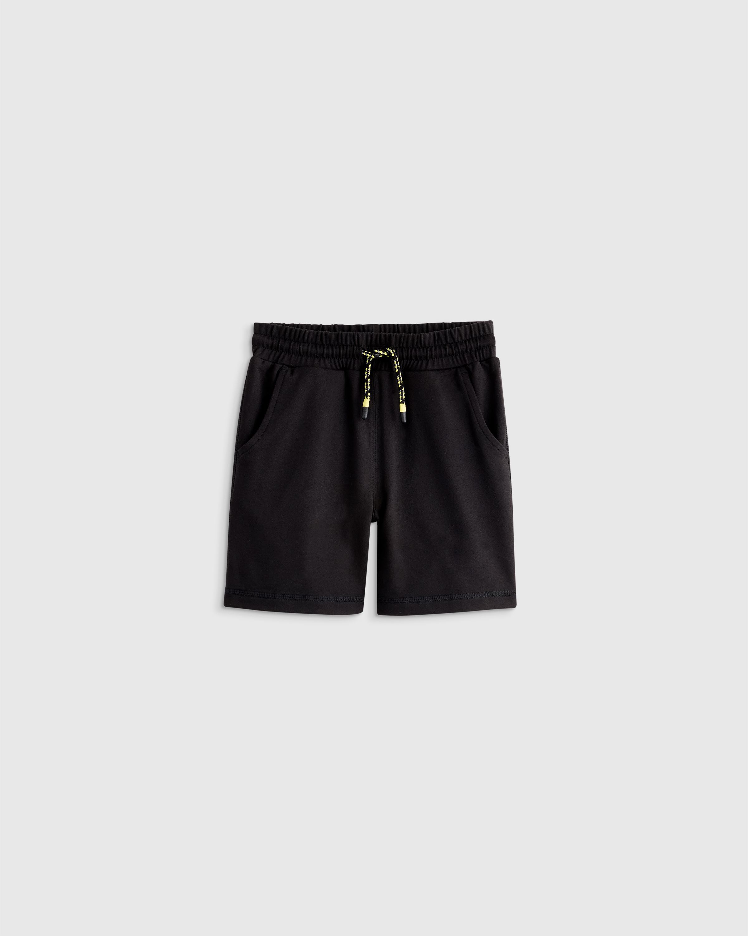 Black Flowknit Performance Short