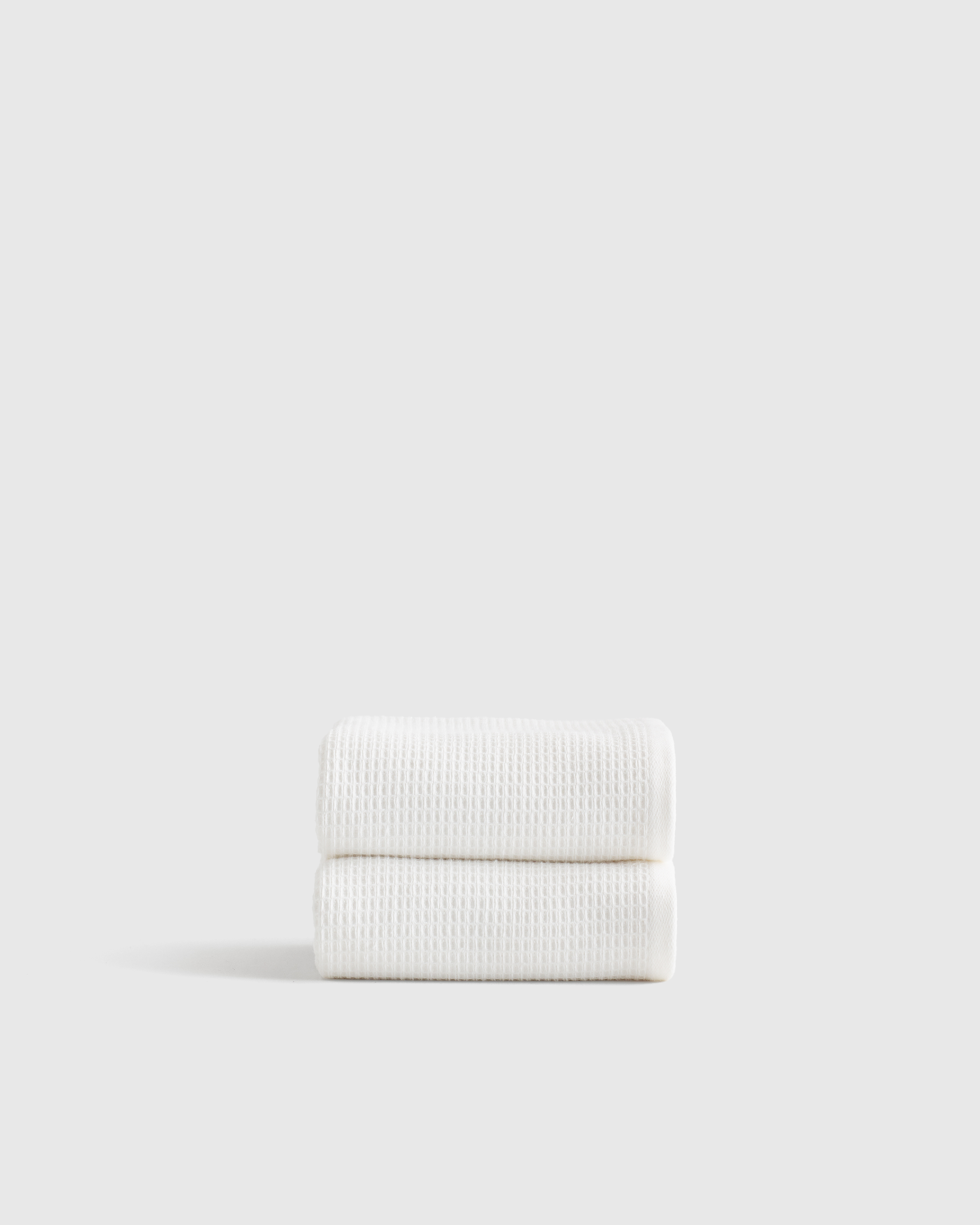 White Turkish Waffle Terry Hand Towel (Set of 2)