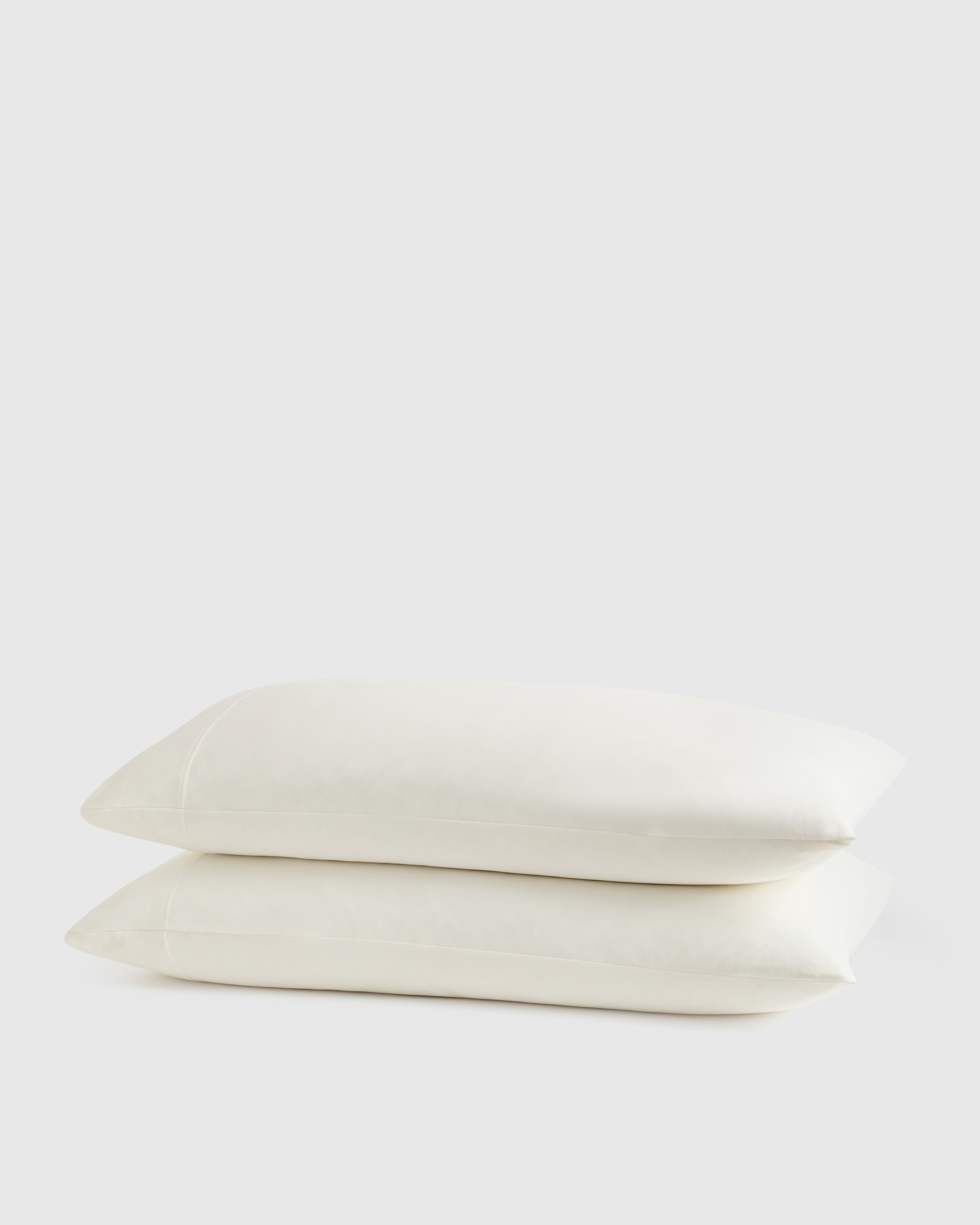 Natural Organic Jersey Pillowcase Set