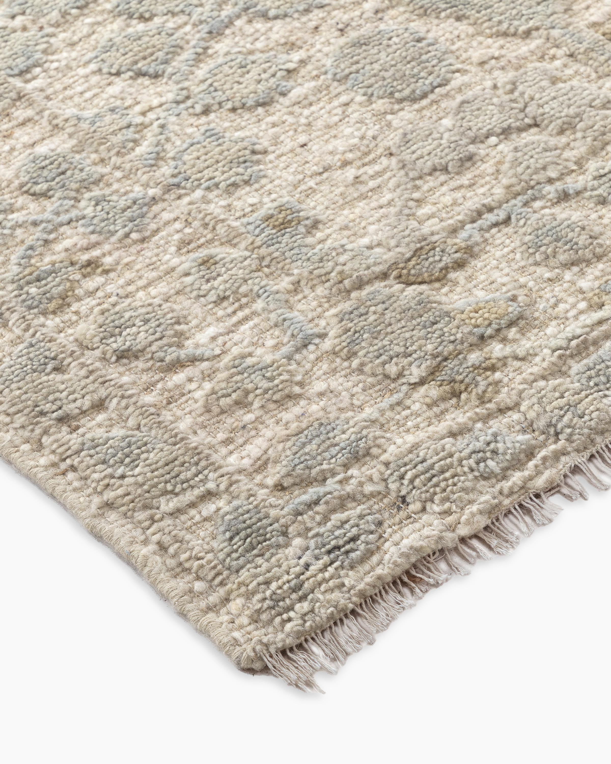 Fern Hand-Knotted Wool Rug