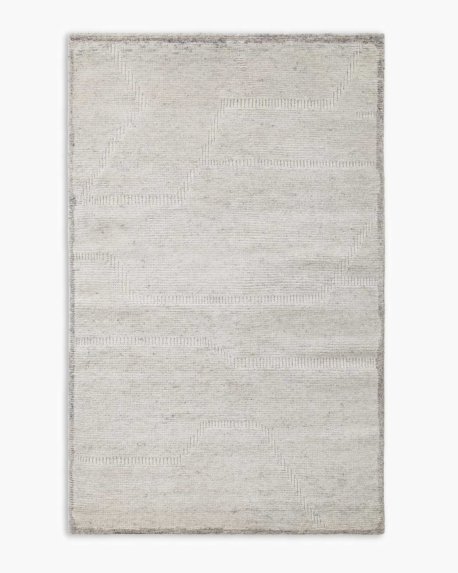 Wynona Hand-Knotted Wool Rug in Ivory
