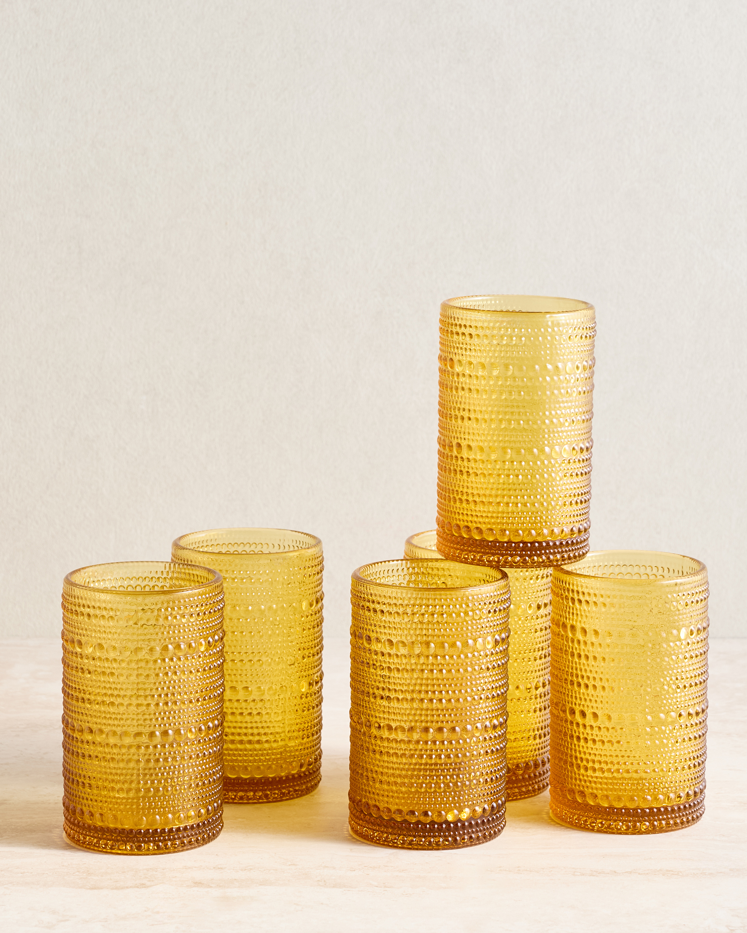 Fortessa Jupiter Tall Glass Tumbler, Set of 6 - thumbnail 6