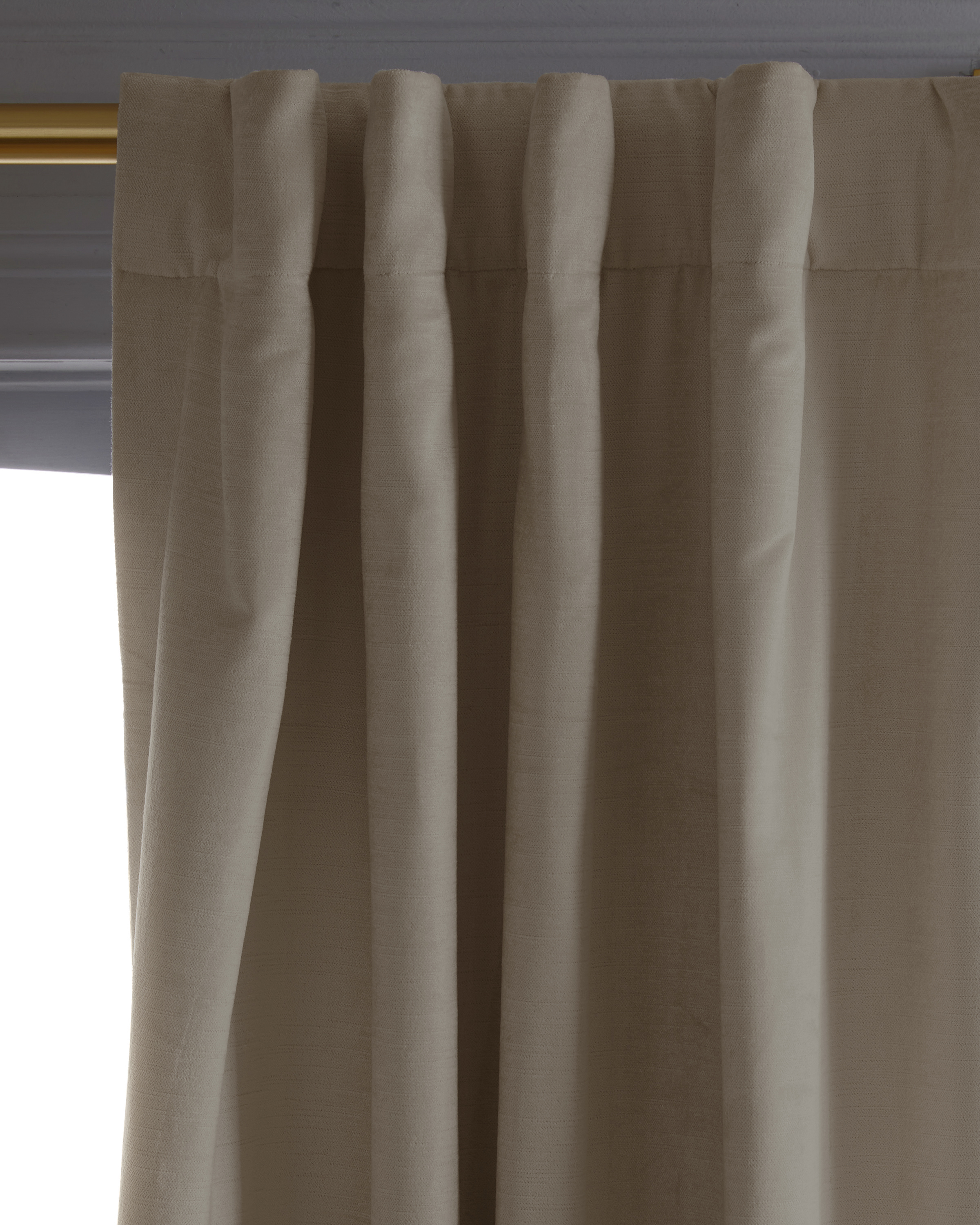 Quince Luster Velvet Curtain