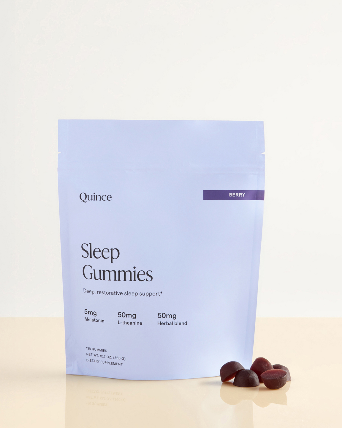 Berry Plant-Based Sleep Gummies