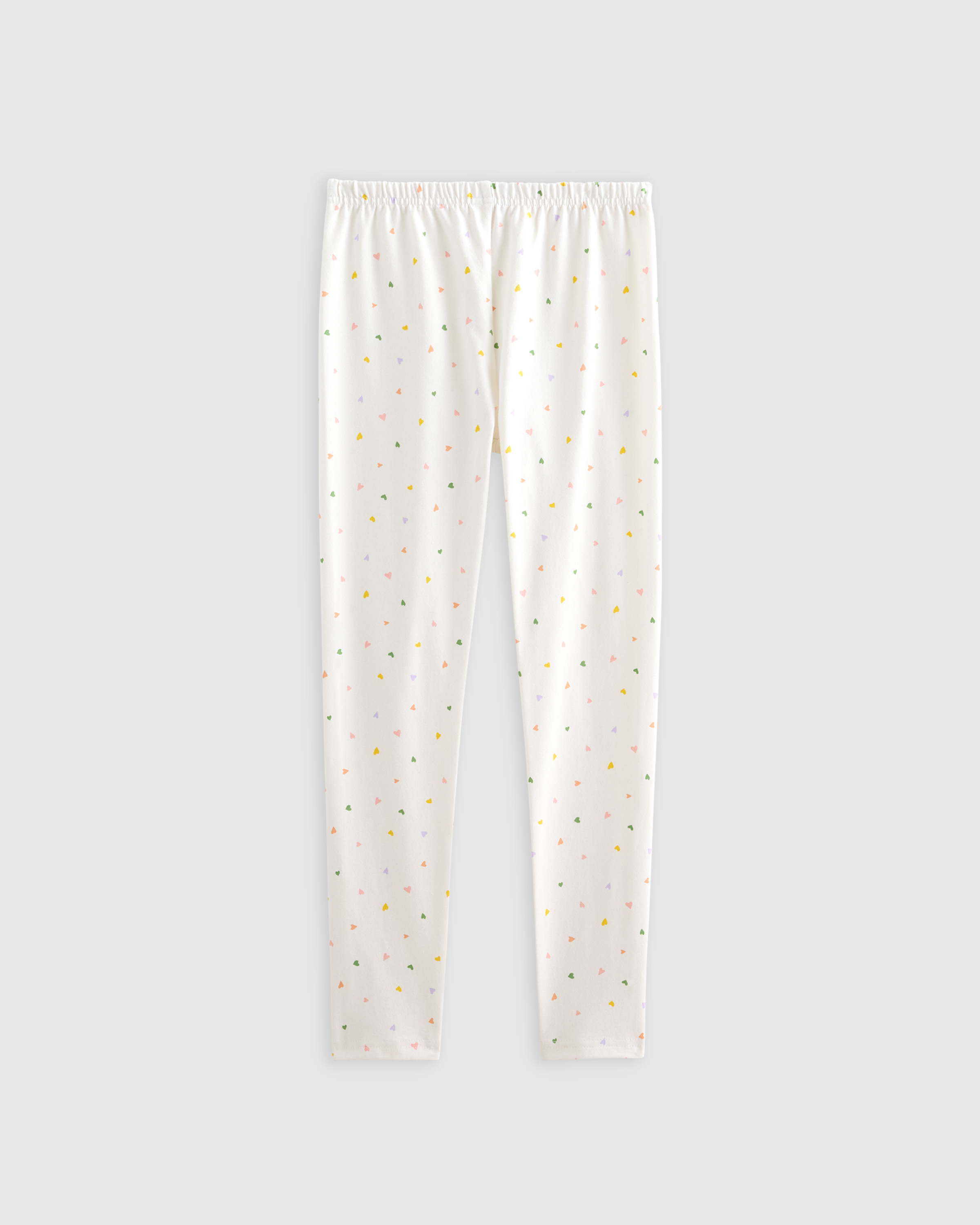 Mini Hearts Organic Cotton Leggings
