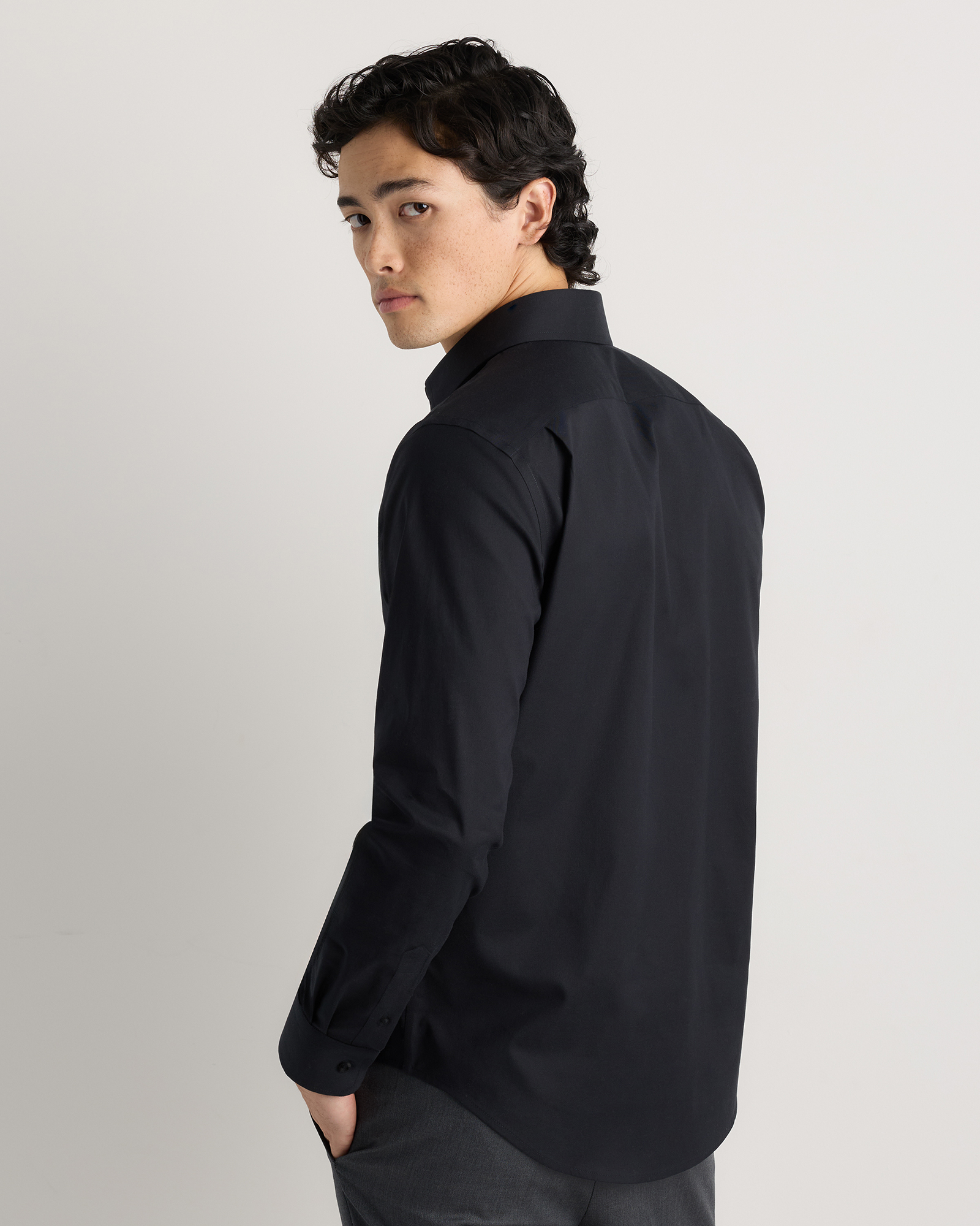 green emerald velvet dress Little Boys Slim Fit Non Iron Performance Stretch Twill Button Cuff Dr –  Adonis Shirts Inc