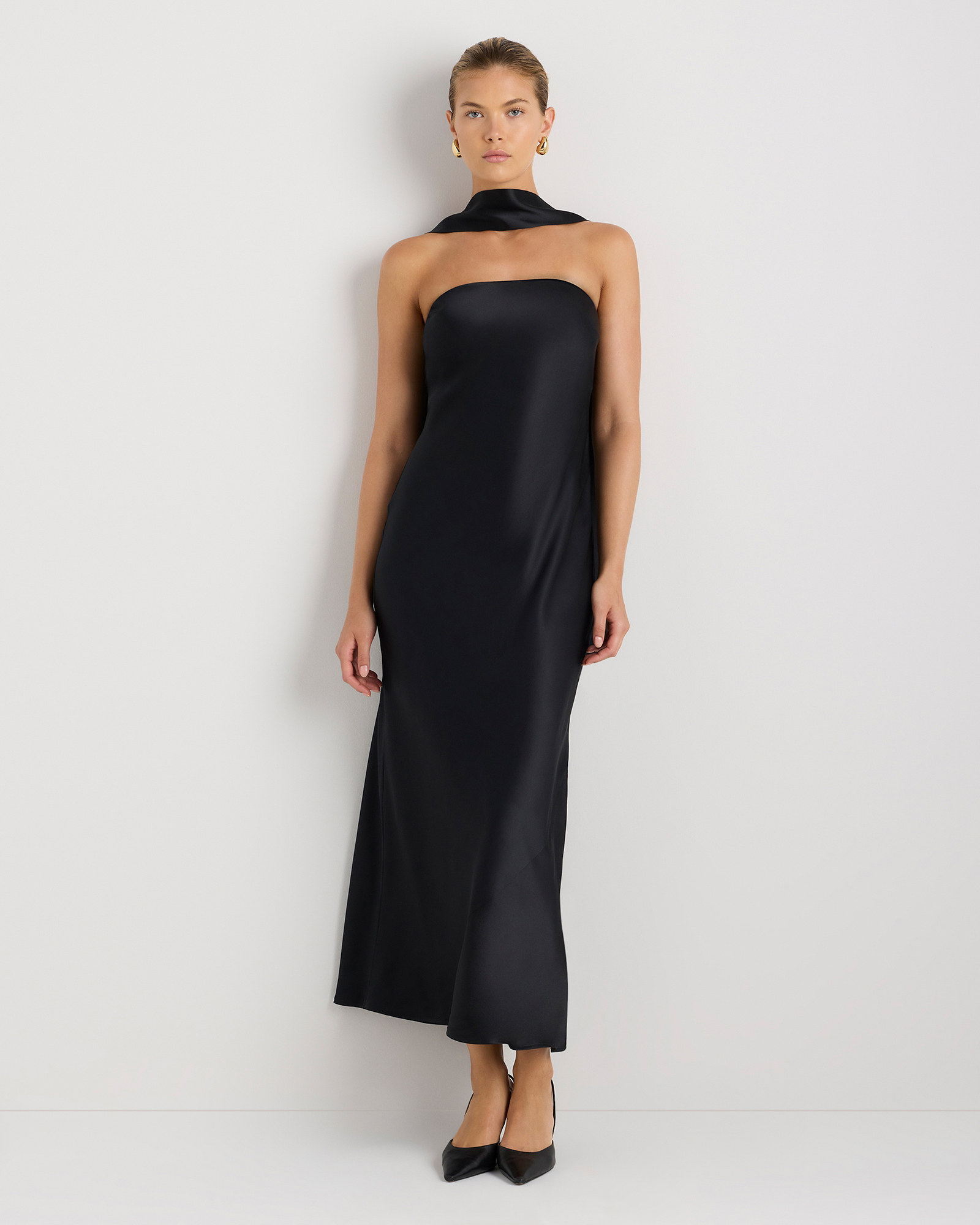 lace maxi dress green Hailey Lace Trim Maxi Dress in Olive