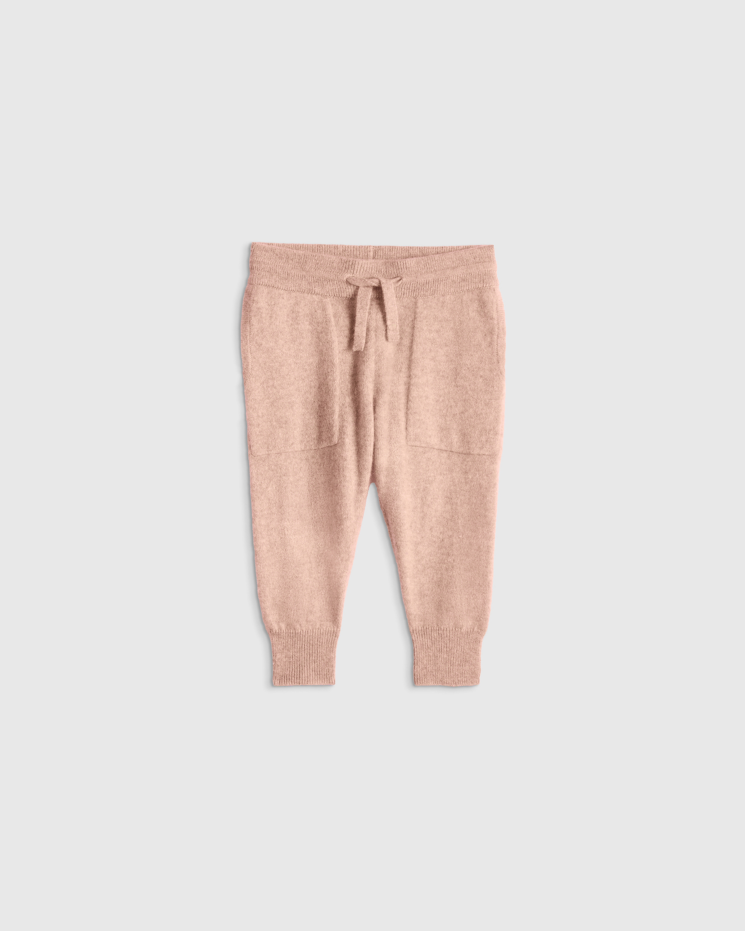 Oatmeal Washable Cashmere Jogger
