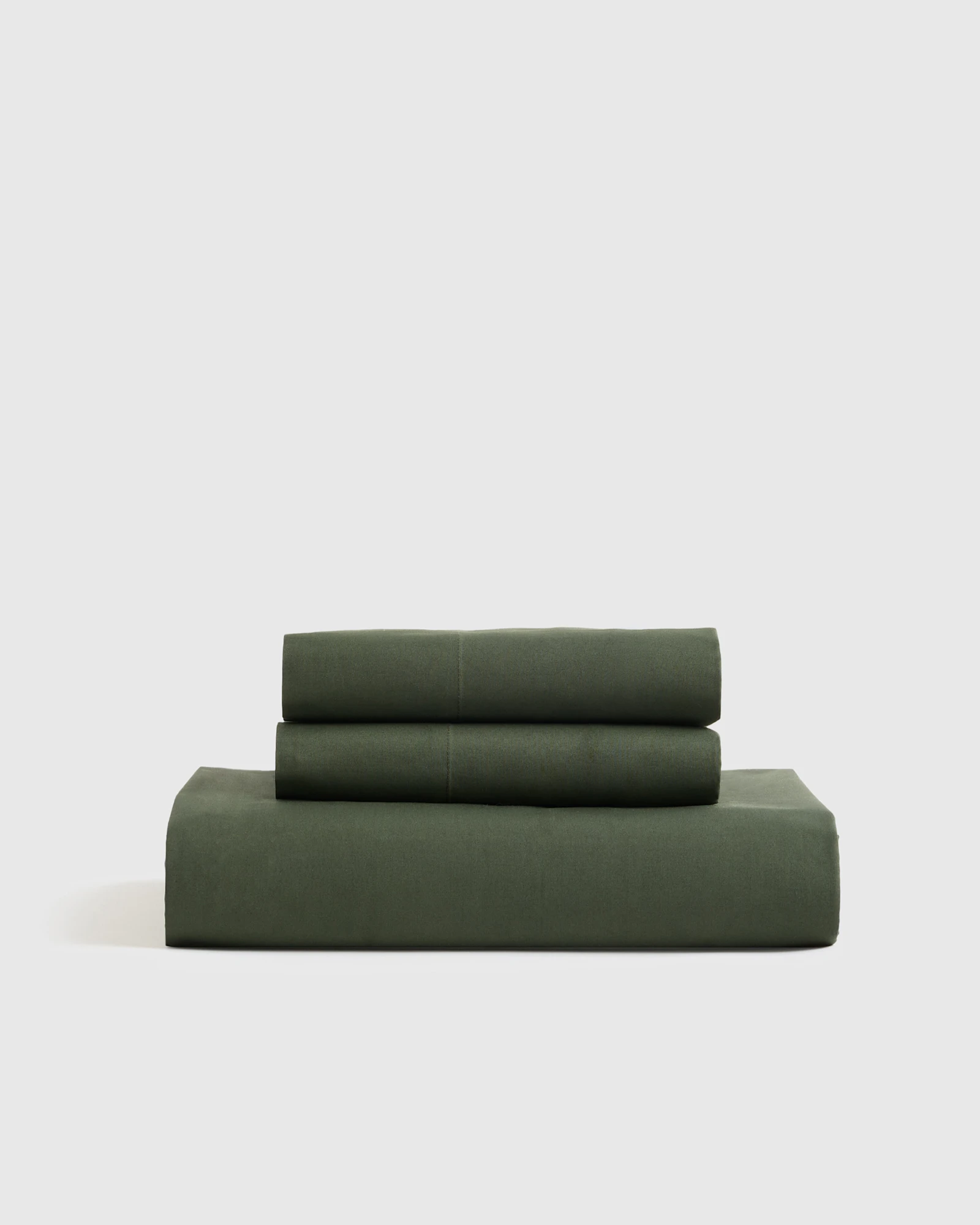 Organic Crisp Percale Fitted Sheet Set (Twin) by Quince